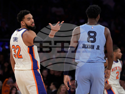 Grizzlies Knicks Basketball