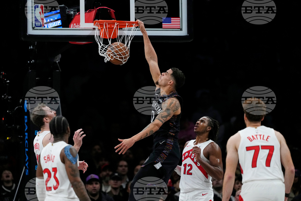 Raptors Nets Basketball