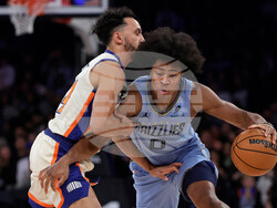 Grizzlies Knicks Basketball