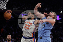 Grizzlies Knicks Basketball