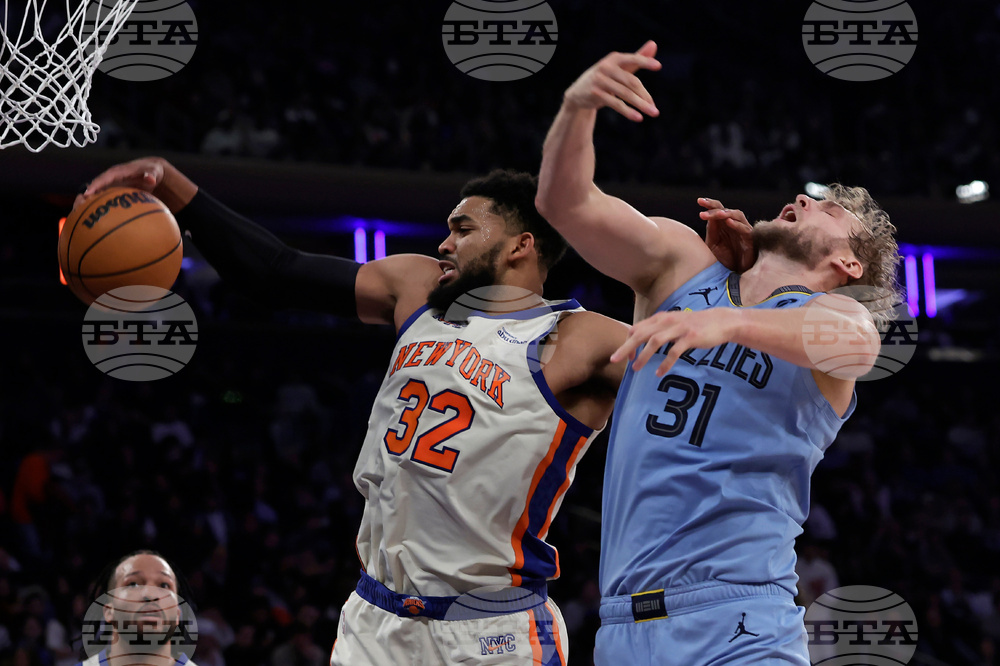 Grizzlies Knicks Basketball