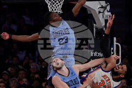 Grizzlies Knicks Basketball