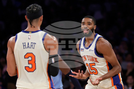 Grizzlies Knicks Basketball