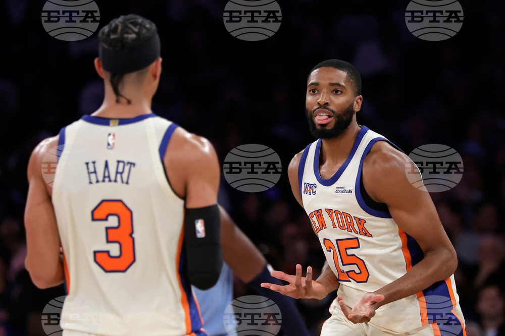 Grizzlies Knicks Basketball