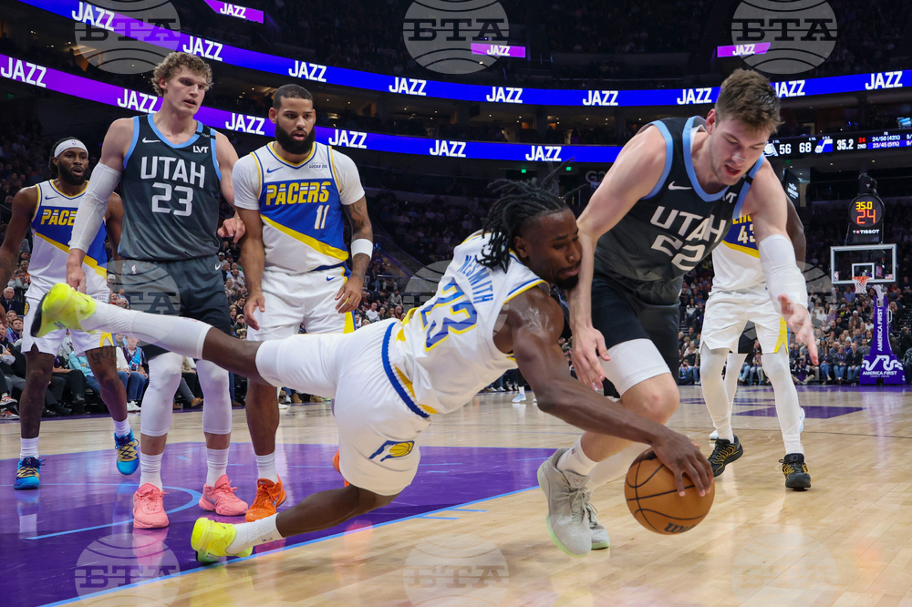 Pacers Jazz Basketball