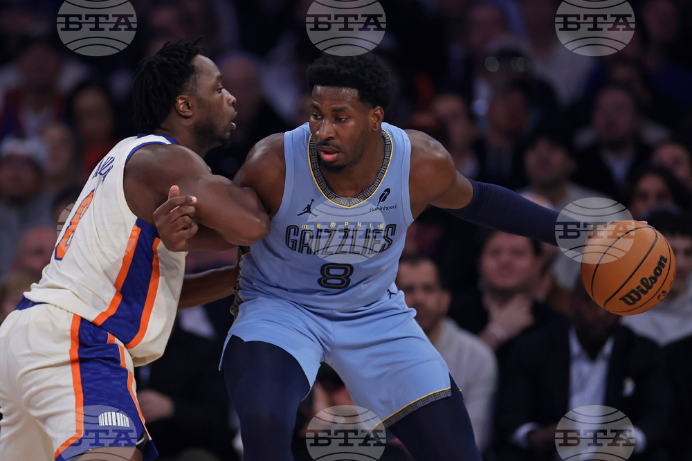 Grizzlies Knicks Basketball