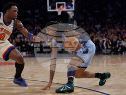 Grizzlies Knicks Basketball