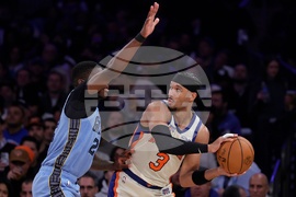 Grizzlies Knicks Basketball