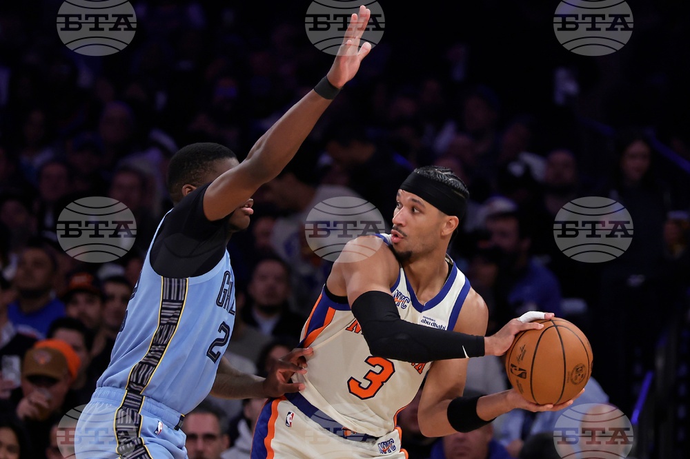 Grizzlies Knicks Basketball