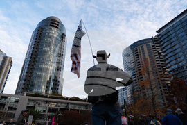 Veterans Protest Portland