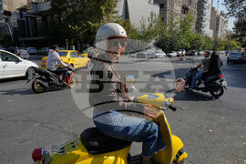 Iran Women on Motorbikes