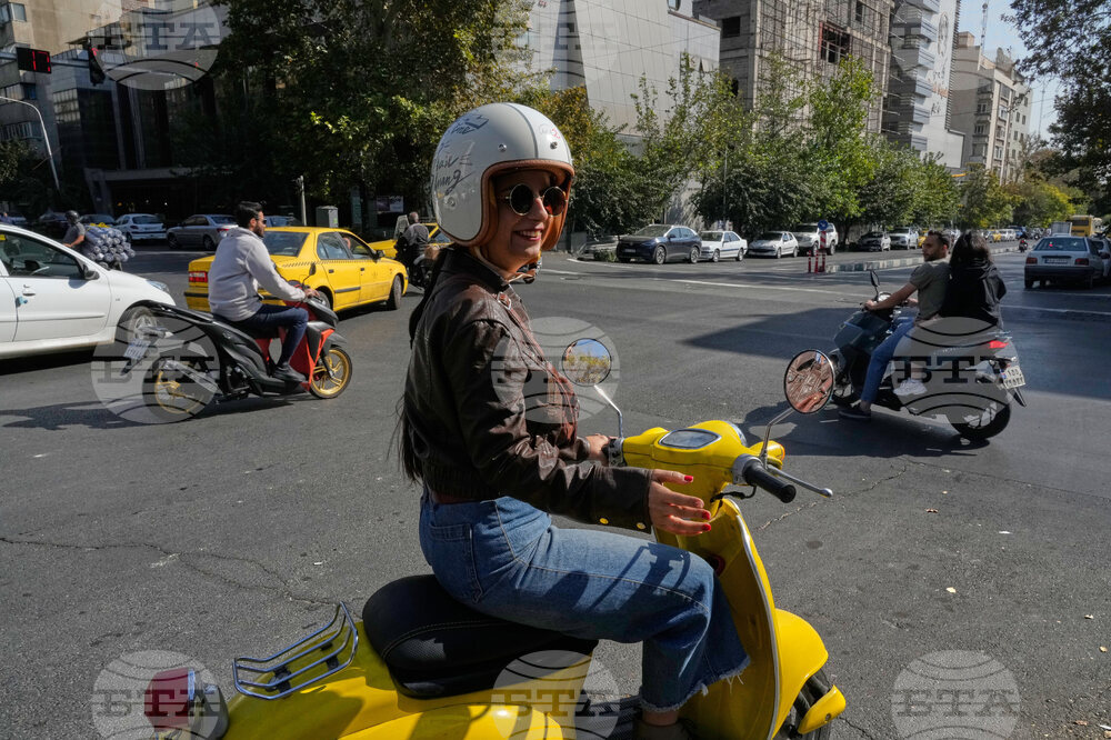 Iran Women on Motorbikes