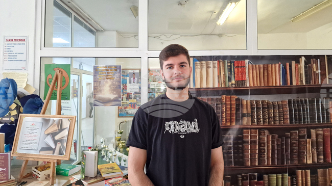 Една библиотека може да промени цяло училище, каза ученикът Стоян Ангелов от Пазарджик 