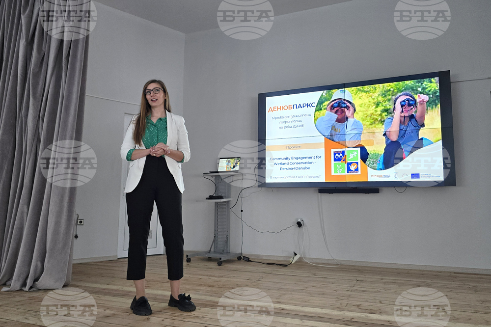 Деца от Свищов и Белене направиха 104 наблюдения на биоразнообразието в природен парк „Персина" по европейски проект 