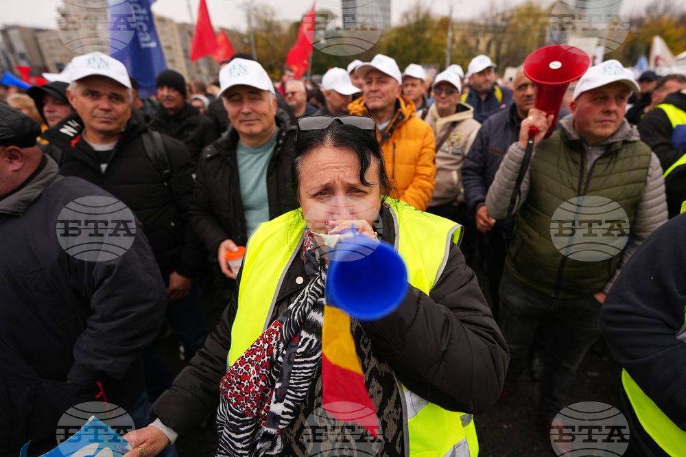 Romania Anti Austerity Protest