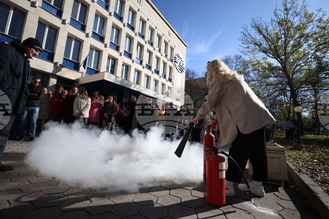 Българска телеграфна агенция - обучение по пожарна безопасност