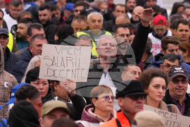 Romania Anti Austerity Protest
