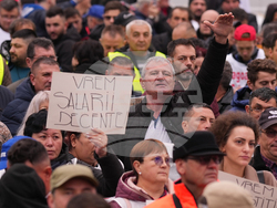 Romania Anti Austerity Protest