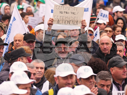 Romania Anti Austerity Protest