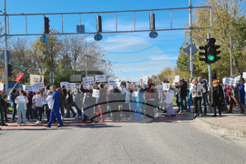 Пловдив - медици - протест