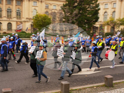 Romania Anti Austerity Protest
