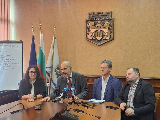 Община Варна: От днес длъжността кмет на Варна се изпълнява от Благомир Коцев
