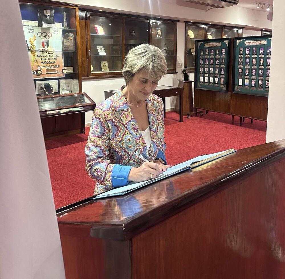 Bulgarian Olympic Committee President Holds Talks in Cairo