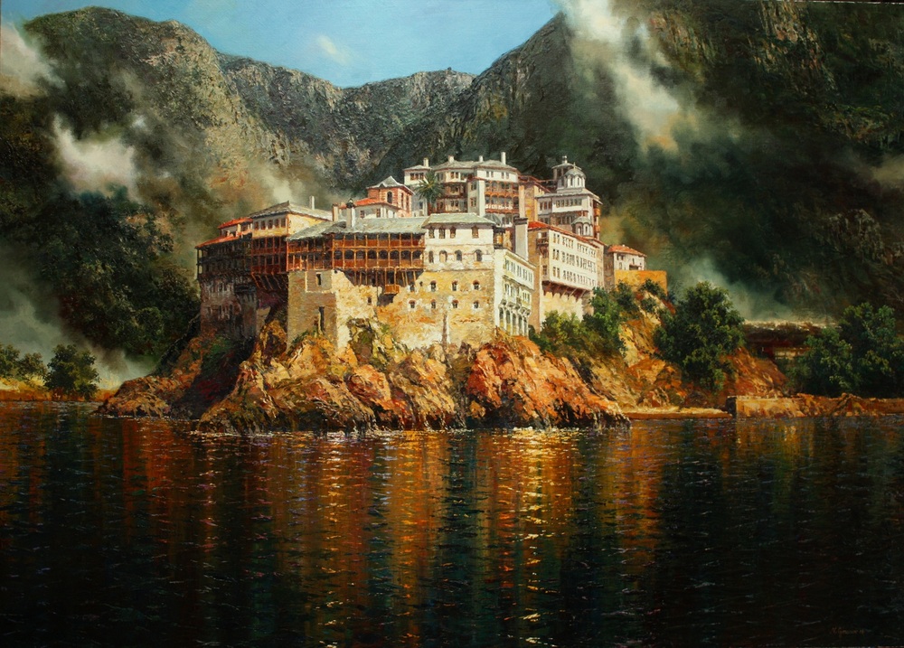 Васил Горанов показва 13 манастира в изложба, благословена от патриарх Даниил