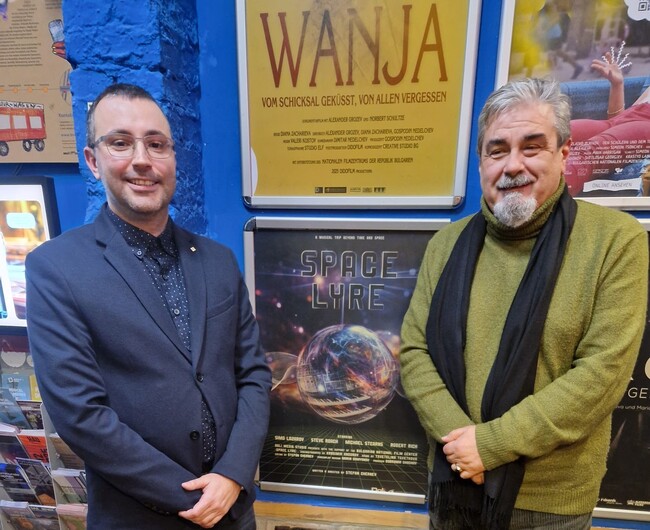 Филмът „Космическа лира“ бе прожектиран в Берлин в рамките на „Док-Арт-Фест“ 2