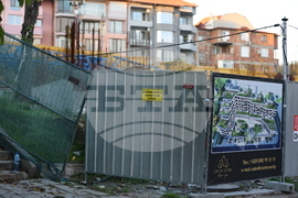 Благоевград - товароподемна техника - авария