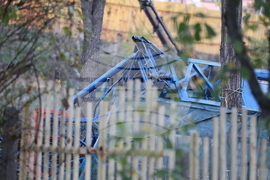 Благоевград - товароподемна техника - авария