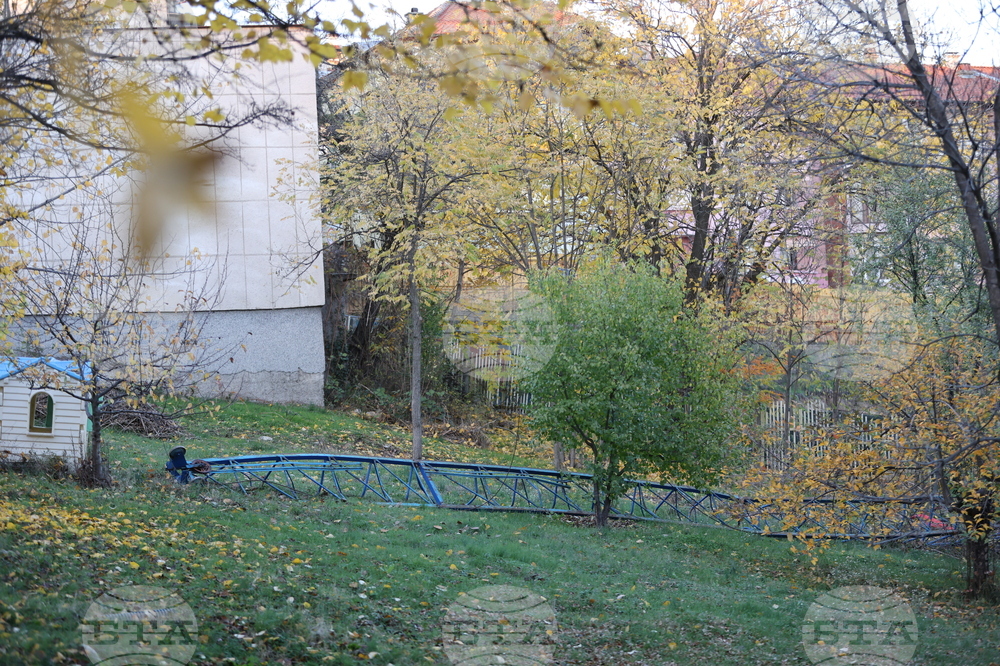 Благоевград - товароподемна техника - авария