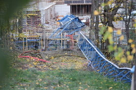 Благоевград - товароподемна техника - авария