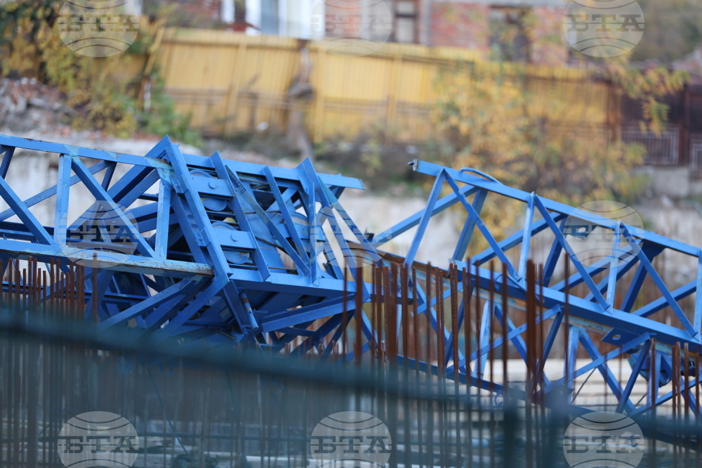 Благоевград - товароподемна техника - авария