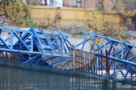 Благоевград - товароподемна техника - авария