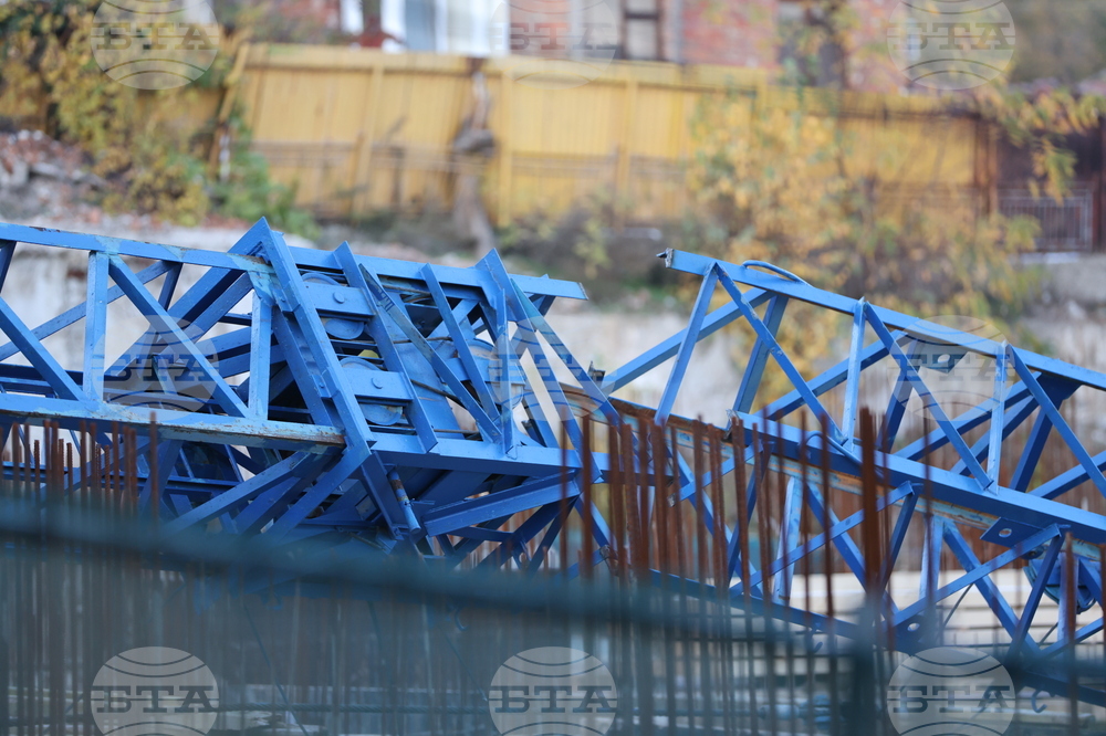 Благоевград - товароподемна техника - авария