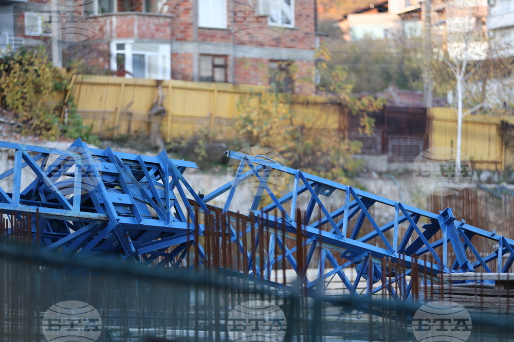 Благоевград - товароподемна техника - авария