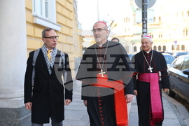 Българка академия на науките  - кардинал Пиербатиста Пицабала  - награждаване