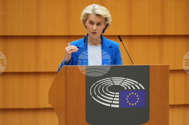 Фон дер Лайен изпрати до членовете на ЕС разяснително писмо относно използването на руски средства за Украйна