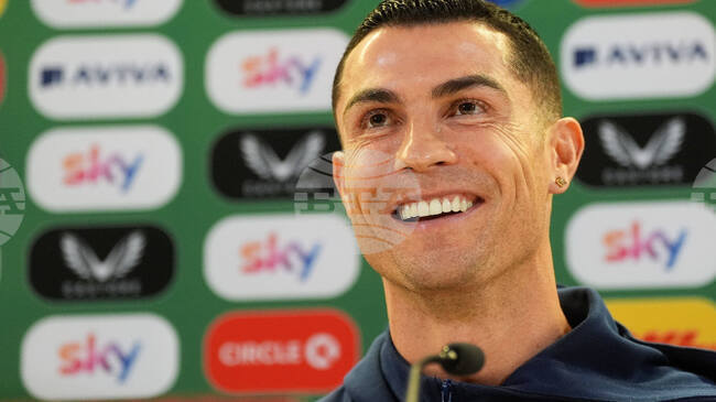 Кристиано Роналдо преди мача с Ирландия: „Обещавам да бъда послушен“