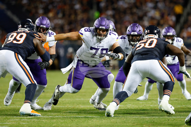 Vikings Kelly Football