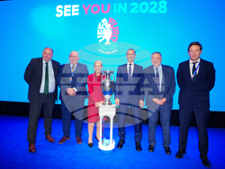 Britain Soccer Euro 2028 Launch