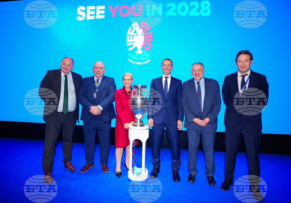 Britain Soccer Euro 2028 Launch
