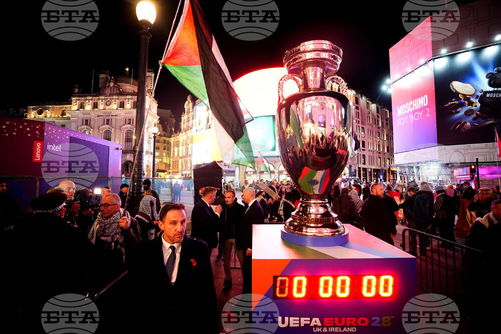 Britain Soccer Euro 2028 Launch