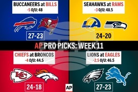 AP PRO PICKS WEEK 11