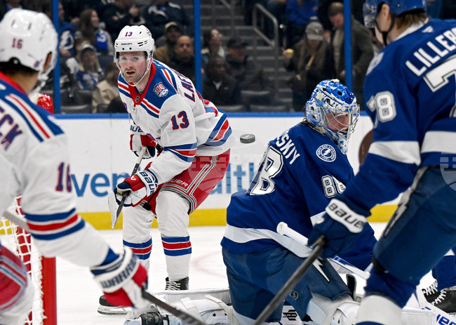 Rangers Lightning Hockey