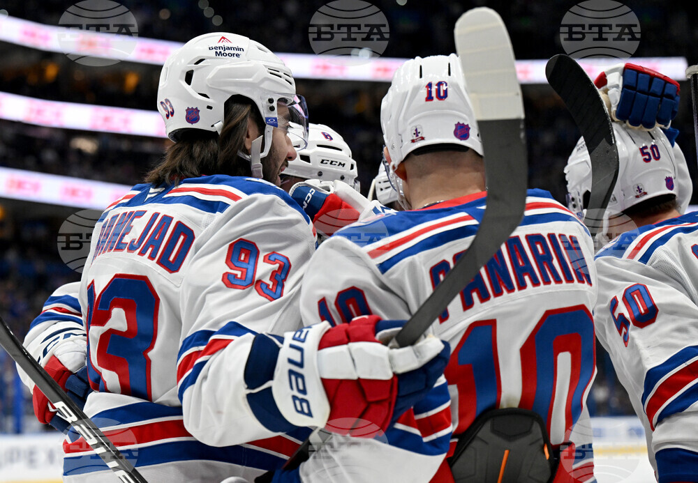 Rangers Lightning Hockey