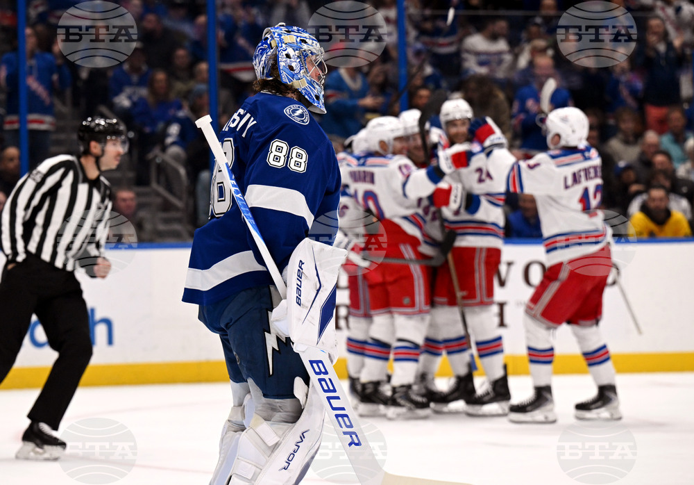 Rangers Lightning Hockey