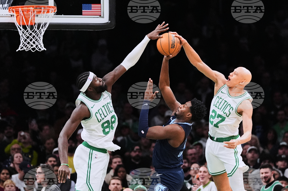 Grizzlies Celtics Basketball