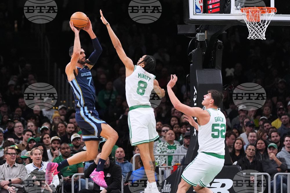 Grizzlies Celtics Basketball